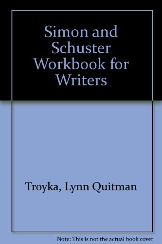 Book Simon And Schuster Workbook For Writers free