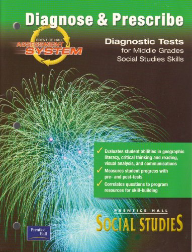 Book DIAGNOSTIC TESTS FOR MIDDLE GRADES SOCIAL STUDIES SKILLS 2003C free
