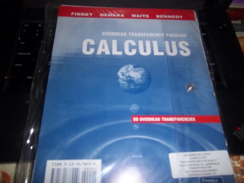 Book Calculus Overhead Transparency Package (Calculus Graphical Numerical Algebraic) free