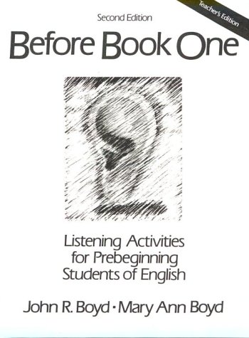 Book Listening Activities for Prebeginning Students of English Teacher's Edition free