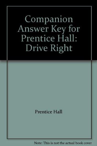 Book Companion Answer Key for Prentice Hall: Drive Right free