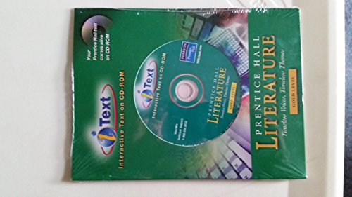 Book PRENTICE HALL LITERATURE TIMELESS VOICES TIMELESS THEMES 7TH EDITION I-TEXT CD ROM GRADE 9 2002C free