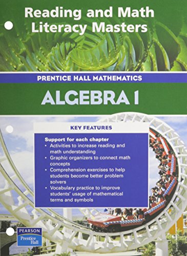 Book Algebra 1: Reading And Math Literacy Masters (prentice Hall Mathematics) free