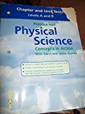 Book Chapter and Unit Tests: Levels A and B (Prentice Hall: Physical Science - Concepts in Action with Earth and Space Science) free