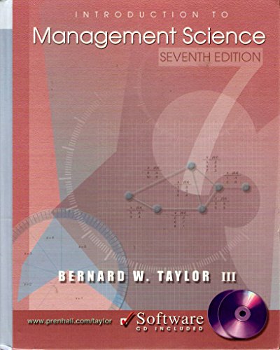 Book Introduction To Management Science And Pom Qm For Windows: Version 2 free