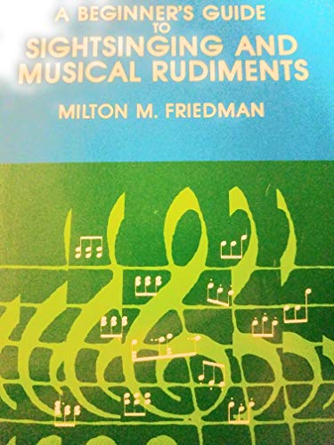 Book A Beginner's Guide to Sightsinging and Musical Rudiments free