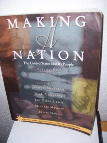 Book Making a Nation: Volume 2 free