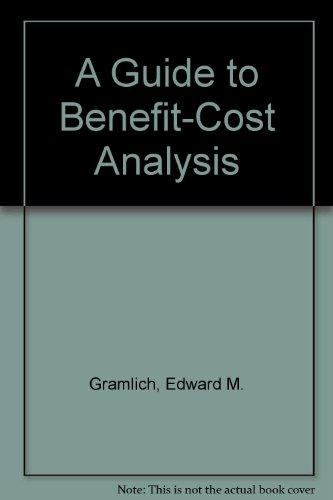 Book A Guide to Benefit-Cost Analysis free
