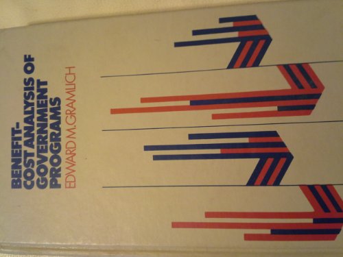 Book Benefit-Cost Analysis of Government Programs free