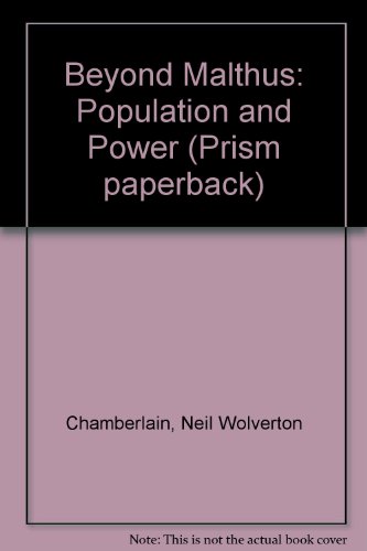 Book Beyond Malthus: Population And Power free