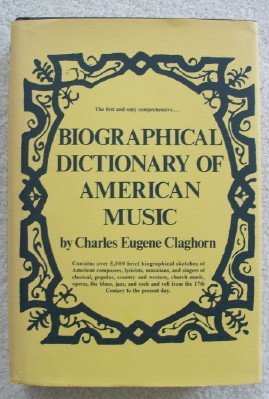 Book Biographical Dictionary of American Music free