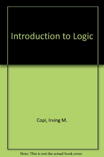 Book Introduction To Logic free