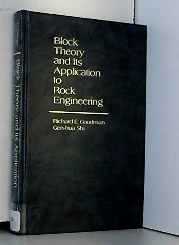 Book Block Theory and Its Application to Rock Engineering (Prentice-Hall International Series in Civil Engineering and Engineering Mechanics) free