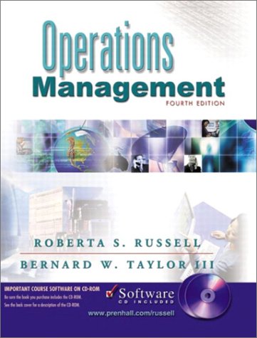Book Operations Management and Student CD, Fourth Edition free