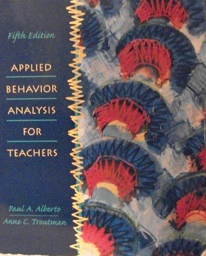Book Applied Behavior Analysis for Teachers (5th Edition) free
