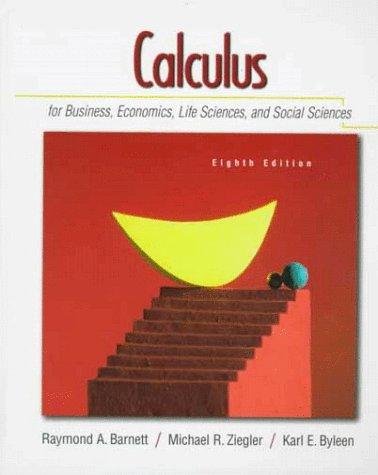 Book Calculus for Business, Economics, Life Sciences and Social Sciences free