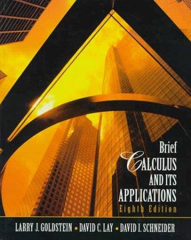 Book Brief Calculus and Its Applications (8th Edition) free