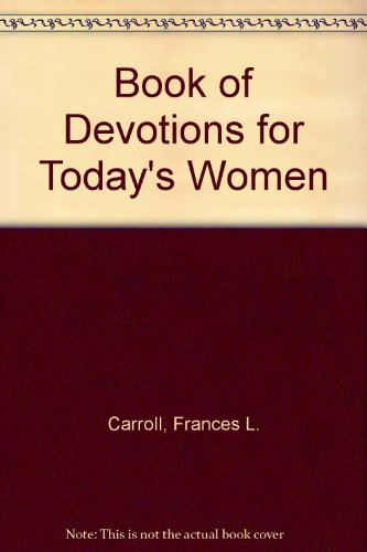Book A Book of Devotions for Today's Woman free