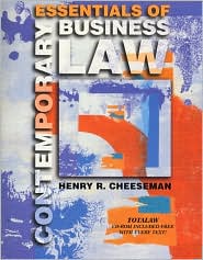 Book [ Studyguide for Contemporary Essentials of Business Law by Cheeseman, ISBN 9780130804006 BY Cheeseman, 1st Edition ( Author ) ] { Paperback } 2006 free