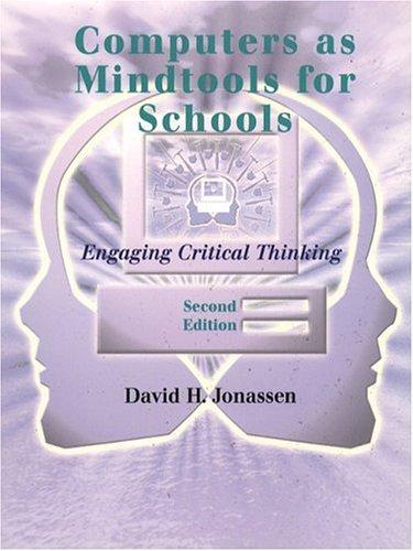 Book Computers as Mindtools for Schools: Engaging Critical Thinking (2nd Edition) free