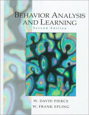 Book Behavior Analysis and Learning (2nd Edition) free