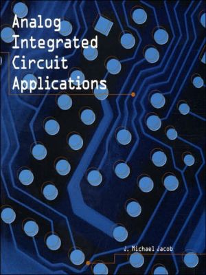 Book Analog Integrated Circuits Applications free