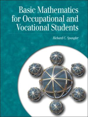 Book SPANGLER: BAS MATHS TECHNL VOCTN _p free