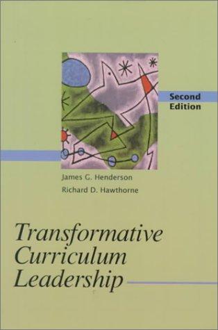 Book Transformative Curriculum Leadership (2nd Edition) free