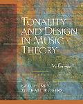 Book Tonality and Design in Music Theory, Volume I (v. 1) free