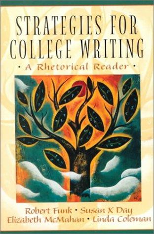 Book Strategies For College Writing free