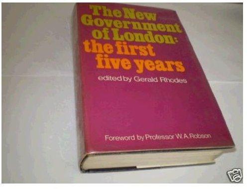 Book The New Government of London: The First Five Years free