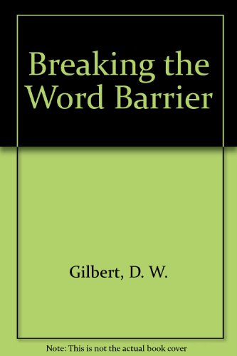 Book Breaking The Word Barrier free