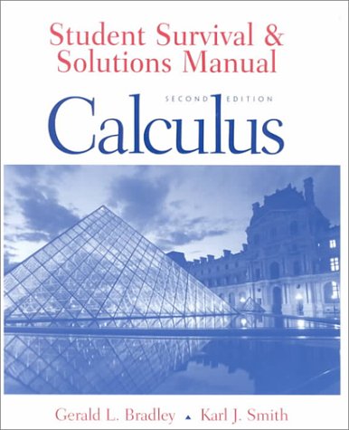 Book Student Survival and Solutions Manual: Calculus free