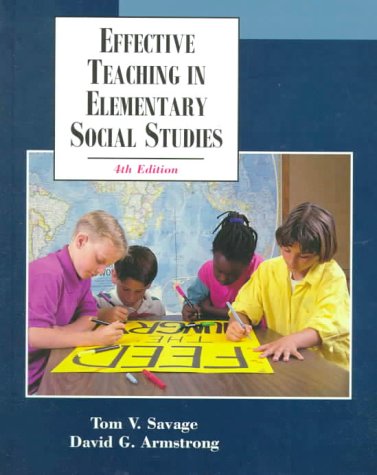 Book Effective Teaching in Elementary Social Studies (4th Edition) free