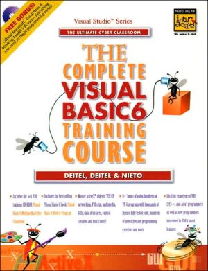 Book The Complete Visual Basic6 Training Course (Visual Studio Series : The Ultimate Cyber Classroom) free