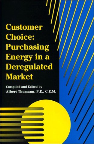 Book Customer Choice: Purchasing Energy In A Deregulated Market free