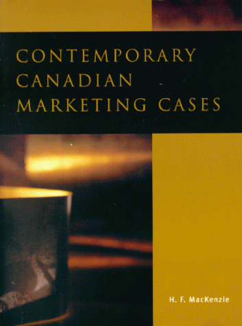 Book Contemporary Canadian Marketing Cases free