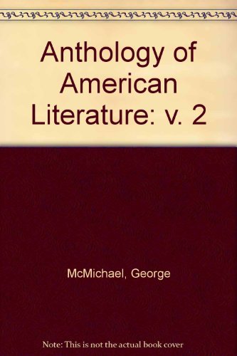 Book Anthology of American Literature free