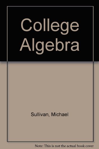 Book College Algebra free
