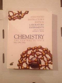 Book Chemistry: The Central Science: Laboratory Experiments free