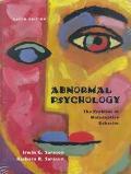 Book Abnormal Psychology: The Problem of Maladaptive Behavior free