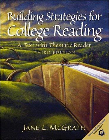 Book Building Strategies for College Reading: A Text with Thematic Reader (3rd Edition) free