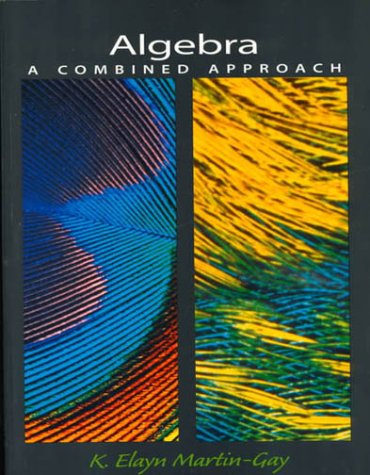 Book Algebra: A Combined Approach free