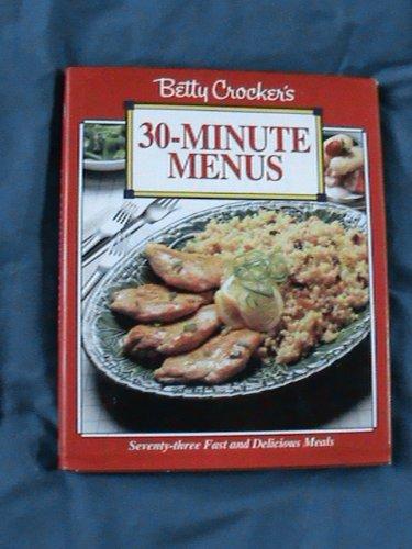 Book Betty Crocker's 30 Minute Menus free