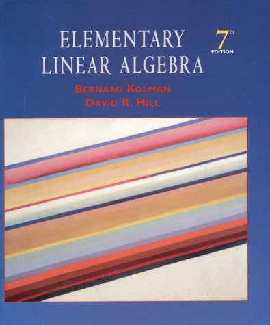 Book Elementary Linear Algebra (7th Edition) free