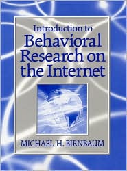 Book Introduction to Behavioral Research on the Internet free