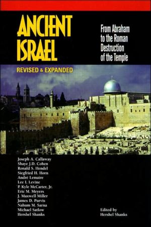 Book Ancient Israel: From Abraham to the Roman Destruction of the Temple (Revised & Expanded) free