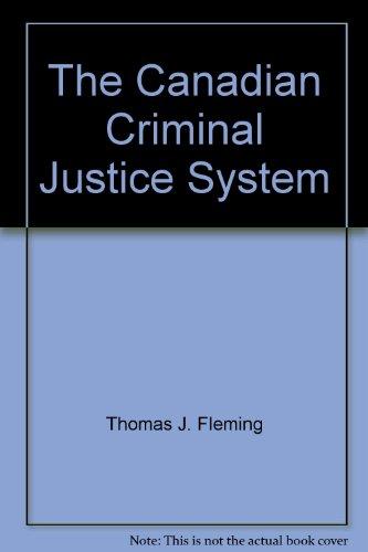 Book The Canadian Criminal Justice System free