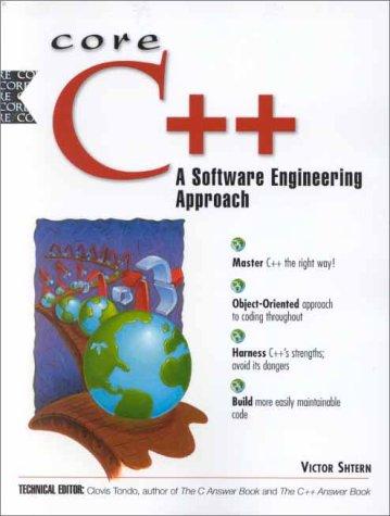 Book Core C++: A Software Engineering Approach free