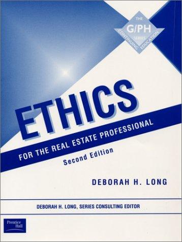 Book Ethics For The Real Estate Professional free